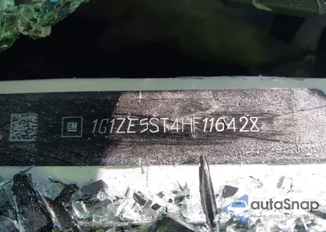 2017 Chevrolet Malibu 1Lt из США, поврежденный, VIN 1G1ZE5ST4HF116428